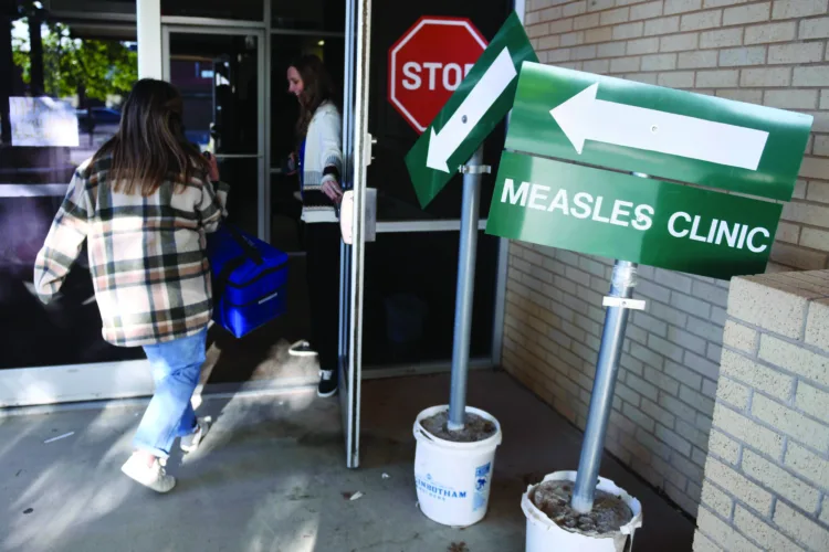 There are already more US measles cases this year than in all of 2025